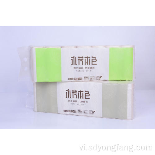 Giấy vệ sinh cuộn màu tự nhiên 1500g